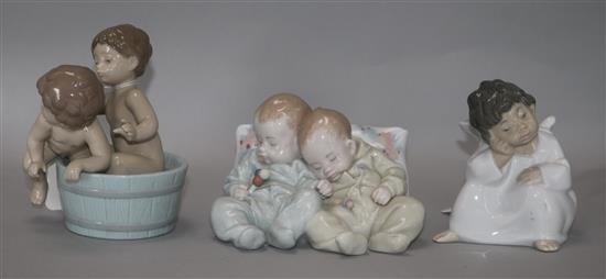 Three Lladro figures, including Little Dreamers, 5772,